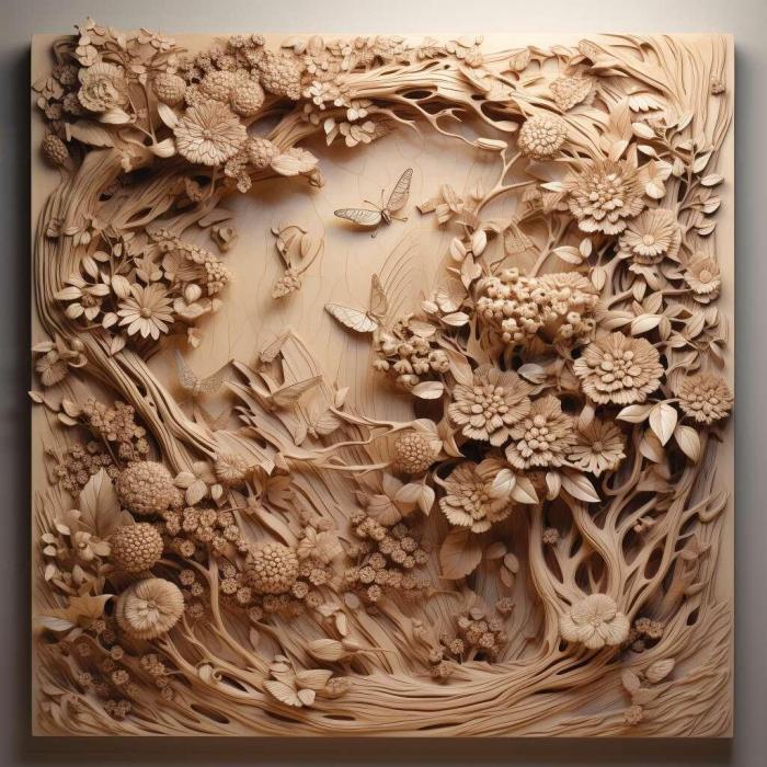 نموذج ثلاثي الأبعاد لآلة CNC 3D Art 